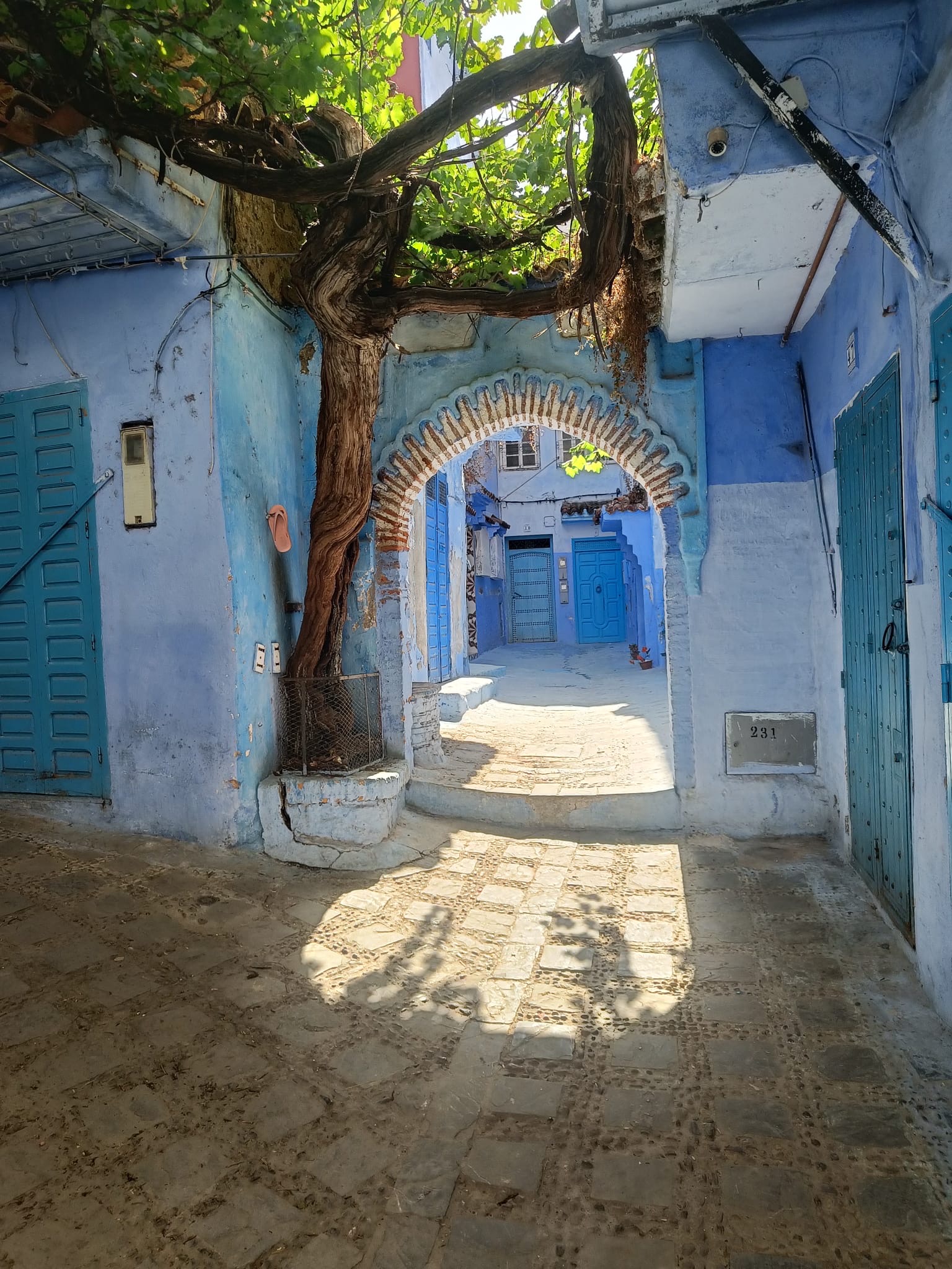 Casa de Franco en sus visitas a Chefchauen
